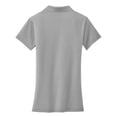 thumbnail image 6 of Yellow Rooster Women's Cotton Touch Performance Polo T-Shirt Frost Grey L, 6 of 6