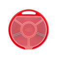 thumbnail image 1 of Organizador Bucket Boss con asiento de cubo para piezas pequeñas, rojo, 5 galones, 1 of 9