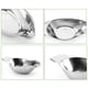 thumbnail image 3 of Plato para salsa Acero inoxidable Salsera de acero inoxidable Salsera elegante Recipiente para salsa Salsera Salsera, 3 of 4