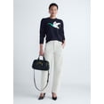 thumbnail image 2 of Free Assembly Women's and Women's Plus Sweater with Long Puff Sleeves, Midweight, Sizes XS-4X, 2 of 5