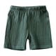 thumbnail image 4 of 0-6Y Boys Girls Muslin Clothing Sets Summer Solid Cotton Linen T-shirts+Shorts 2Pcs Outfit Kids Clothes Casual Sets for Children, 4 of 6