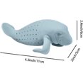 thumbnail image 2 of GFDYREE 2PCS Manatee Tea Strainer,Silicone Tea Infuser for Loose Tea Reusable Tea Bags for Loose Leaf Tea&Tea Diffusers Strainer Flower Tea Steeper, Gift for Tea Lovers Cute Tea Infuser Inte, 2 of 5