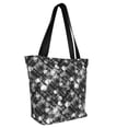 thumbnail image 2 of KLL Tote Bag for Women Seamless Pattern With Skulls Print Shopping Grocery Reusable Bags for Office School Shopping Travel, 2 of 6