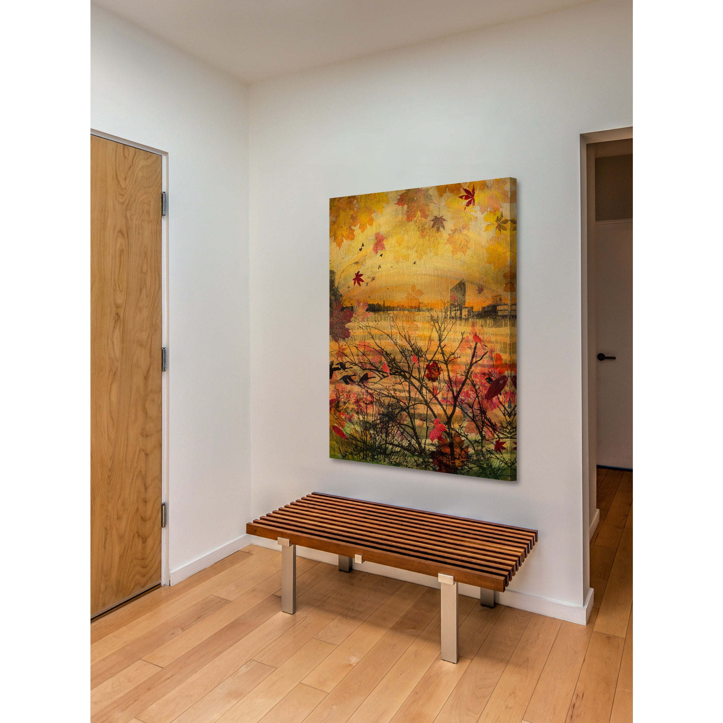 "Autumnal Tide" Painting Print on Wrapped Canvas
