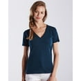thumbnail image 3 of US Blanks Women�'s V-Neck Overdyed Tee, 3 of 3