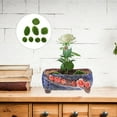 thumbnail image 3 of HOOWIFFY 13-Piece Artificial Moss Turf and Fake Stone Decorations for Bonsai, Craft, and Decor, 3 of 8