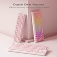 thumbnail image 3 of Teclas Keycaps Womier Crystal Jelly 113 para Cherry Gateron MX, 3 of 6