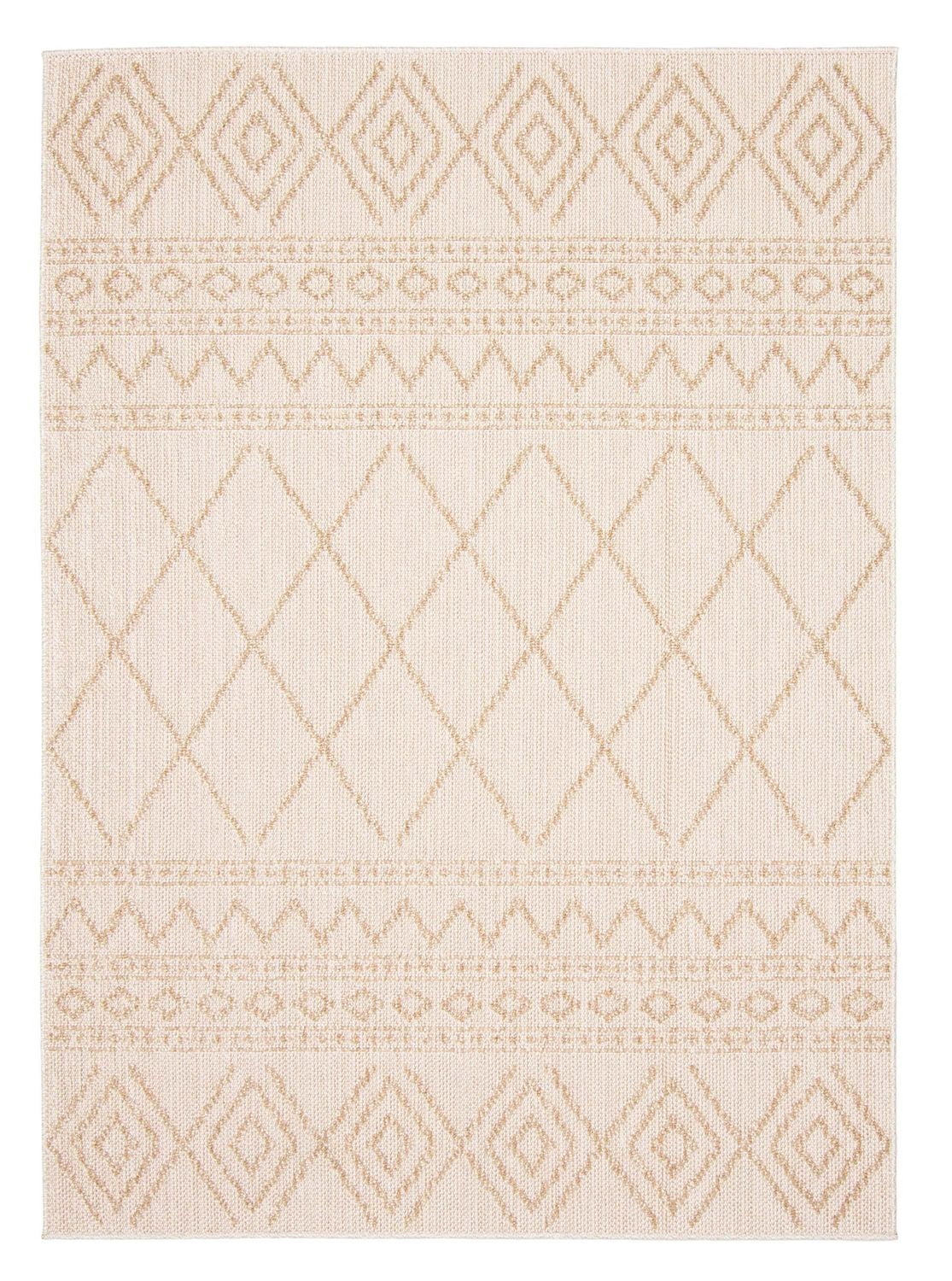 ECARPET Jute Style Area Rug for Bedroom, Living Room