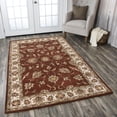 thumbnail image 4 of Alora Decor Sareena 8' x 10' Border Rust/Taupe/Sage/Tan/Khaki Area Rug, 4 of 14