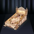 thumbnail image 4 of ROKR 3D Puzzle 3D Pinball,Retro Games Marble Run,Birthday Gift for Adult Kid, 4 of 6