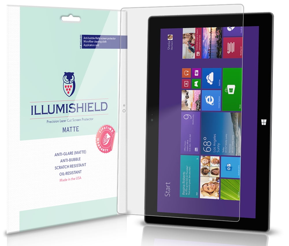 13.5" 2x iLLumiShield Matte Screen Protector for Surface Book 2 i5 Version 
