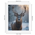 thumbnail image 2 of Paint by Numbers Kit for Adults, Snowy Deer Winter Scene Paint by Numbers, Easy Paint by Numbers Kit for Adults Beginner, DIY Adult Paint by Number Kits on Canvas, Home Decor, 2 of 7