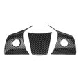 thumbnail image 1 of Ndcxsfigh Protector para Volante Coche Pegatina Auto ABS Parche Fibra Carbono para Tesla Modelo 3 Y, 1 of 9
