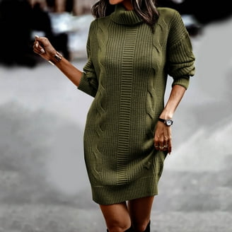 long sleeve white knit dress Juno Knitted Long Sleeved Maxi Dress ‍ ️Mermaid Way Black / M main image 0