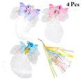 thumbnail image 2 of Cat Wand Refills Cute 4PCS Soft Kitten Teaser Replacement Bell Pet Toys for Cat, 2 of 10