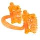 thumbnail image 4 of Masajeador corporal con rodillos pequeños, portátil, de mano, para cuello, espalda, piernas, cintura, brazos, espalda, pecho y abdomen, color naranja, 4 of 7