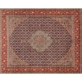 thumbnail image 1 of Ahgly Company Indoor Rectangle Traditional Saffron Red Persian Area Rugs, 5' x 7', 1 of 6