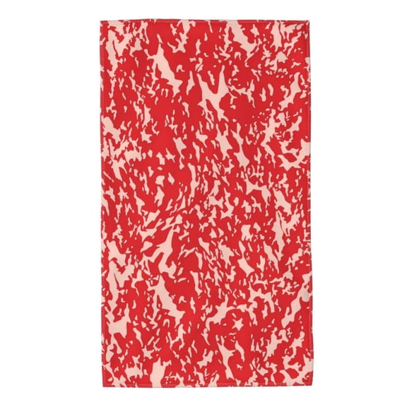 Kdxio Hand Towel Beef for Bathroom Kitchen Fingertip Bath Towels 27.5 x 16 Inch Home Hotel Gym Laundry Room