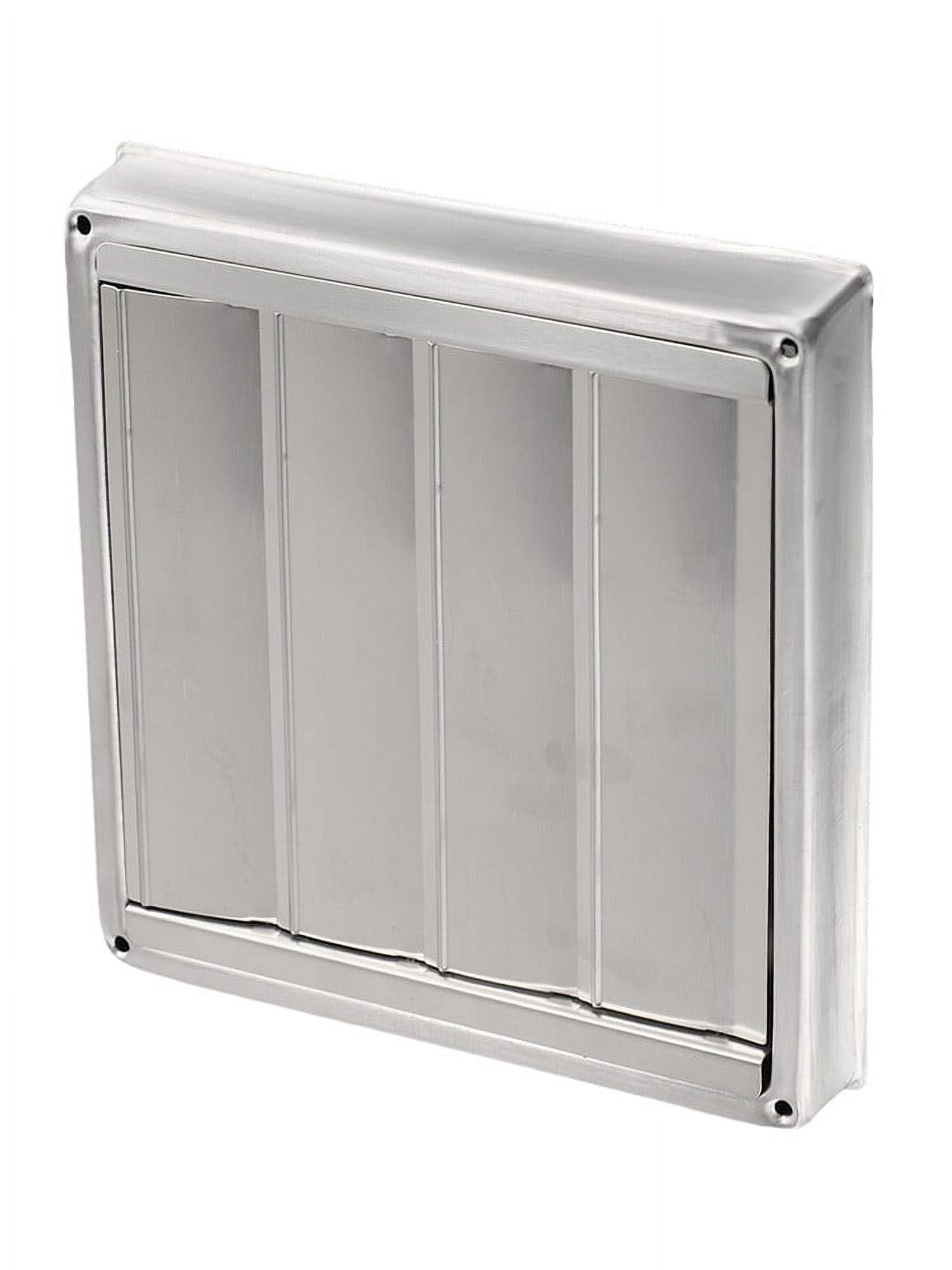 4/5/6inch Stainless Steel Gravity Grille Duct Vent Cover with Non-Return Louver