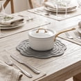 thumbnail image 6 of Silicone Trivet Mat Heat Resistant, Multipurpose Silicone Placemat with Bottle Opener, Non Slip Countertop Protector Mat for Kitchen, Dining, Hot Pots and Pans, 6 of 7