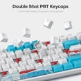 thumbnail image 2 of Set de Keycaps Ussixchare PBT Double Shot OEM 104 Teclas, 2 of 7