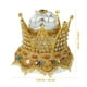 thumbnail image 4 of KAKOWELY Caja para anillos de boda, joyero con forma de corona, joyero, joyero, soporte para anillos de boda, 4 of 5