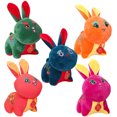 thumbnail image 3 of FELTECHELECTR 5 piezas de muñeco de conejo de Año Nuevo chino, adorable muñeco de peluche de conejo, mascota de juguete, 3 of 6