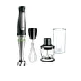 thumbnail image 1 of Braun MultiQuick Immersion Hand Blender + 1.5-Cup Food Processor, Whisk, Beaker, MQ7025, 1 of 6