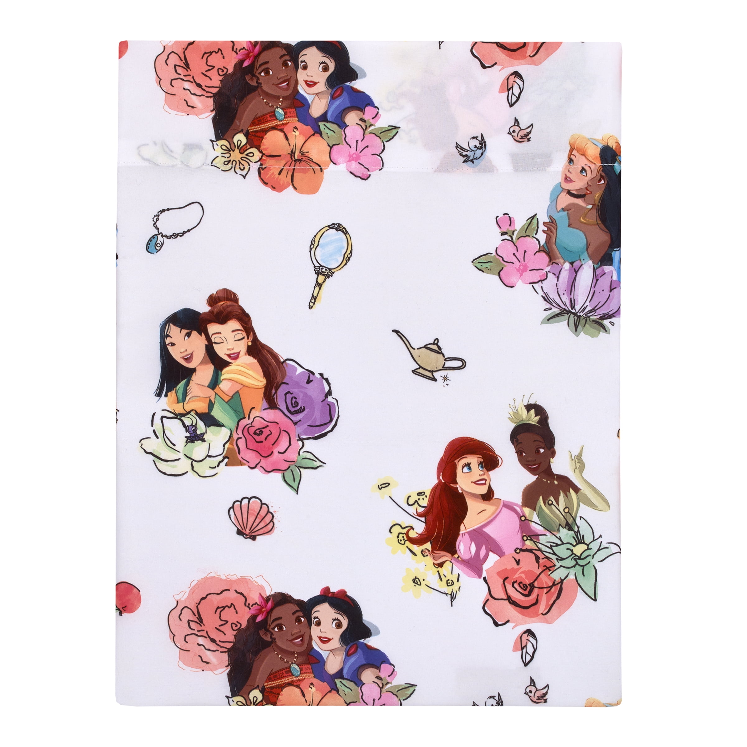 Disney Princesses Courage and Kindness 4 Piece Toddler Bed Set