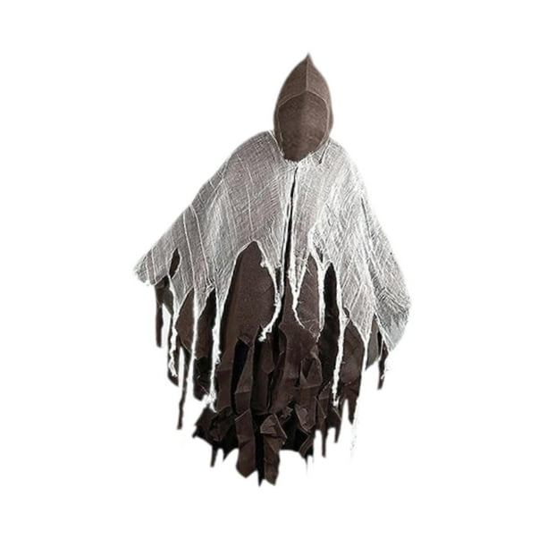 Capas con capucha Yinane para disfraz de Halloween marrón