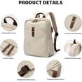 thumbnail image 5 of Laptop Backpack Purse for Women Fits 14 Inch Notebook Casual Daypack Work Travel College Bookbag Fashion Computer Bag (Apricot, 14 Inch), 5 of 8