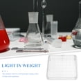 thumbnail image 4 of 10 placas de Petri transparentes para tejido celular, placas de Petri de laboratorio con tapas, 4 of 8