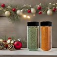 thumbnail image 4 of Especieros De Vidrio Premium – Dispensador Versátil De Condimentos Y Especias De 16 Oz Con Tapas Tamizadoras Para Palomitas De Maíz, Queso, Canela Y Sal, Fabricado En Estados Unidos Por Jarming Collec, 4 of 5