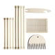 thumbnail image 5 of Kit De Telar De Madera Creativo Manualidades DIY Para Alfombras De Ni?os Y Adultos Sunnimix Marco de tejido, 5 of 8