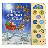 'Twas the Night Before Christmas, (Board Book)