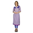 thumbnail image 2 of Phagun Indian Ethnic Kurti Cotton Designer Bollywood Kurta Women Tunic Dress, 2 of 5