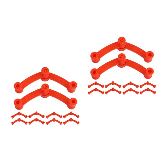 Hemoton 20-Pack Adjustable Tree Branch Spreaders Clips for Low Stress Training, Plant Stem Support Trainer for Bonsai, Fruit Trees, Garden