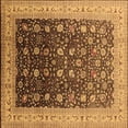 thumbnail image 1 of Ahgly Company Indoor Square Oriental Brown Traditional Area Rugs, 4' Square, 1 of 4
