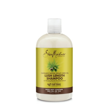SheaMoisture Cannabis Seed Oil Hair Shampoo Lush Length, 13 oz