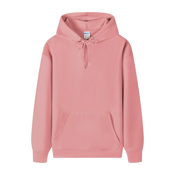 Sudadera con capucha unisex, sudadera básica lisa, ropa de moda de invierno, sudadera de manga larga de gran tamaño, blusa para hombre