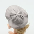 thumbnail image 3 of Cloche Hats for Women Decorative Doll Hat Colorful 18 Inch Girl Doll Sun Hat For Game Decorations Costume Hats For Kids Dolls Grey, 3 of 4