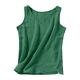 thumbnail image 7 of XIAONU Women's V Neck Sleeveless Tank Top Loose Fit Everyday Layering Vest Blouse, 7 of 7