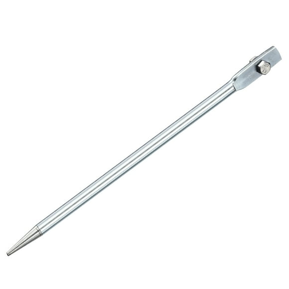 Unique Bargains Ground Rod Hot Galvanized Grounding Pin 1.6ft Straight Single Hole Grounding Stake for Antenna Satellite Dish