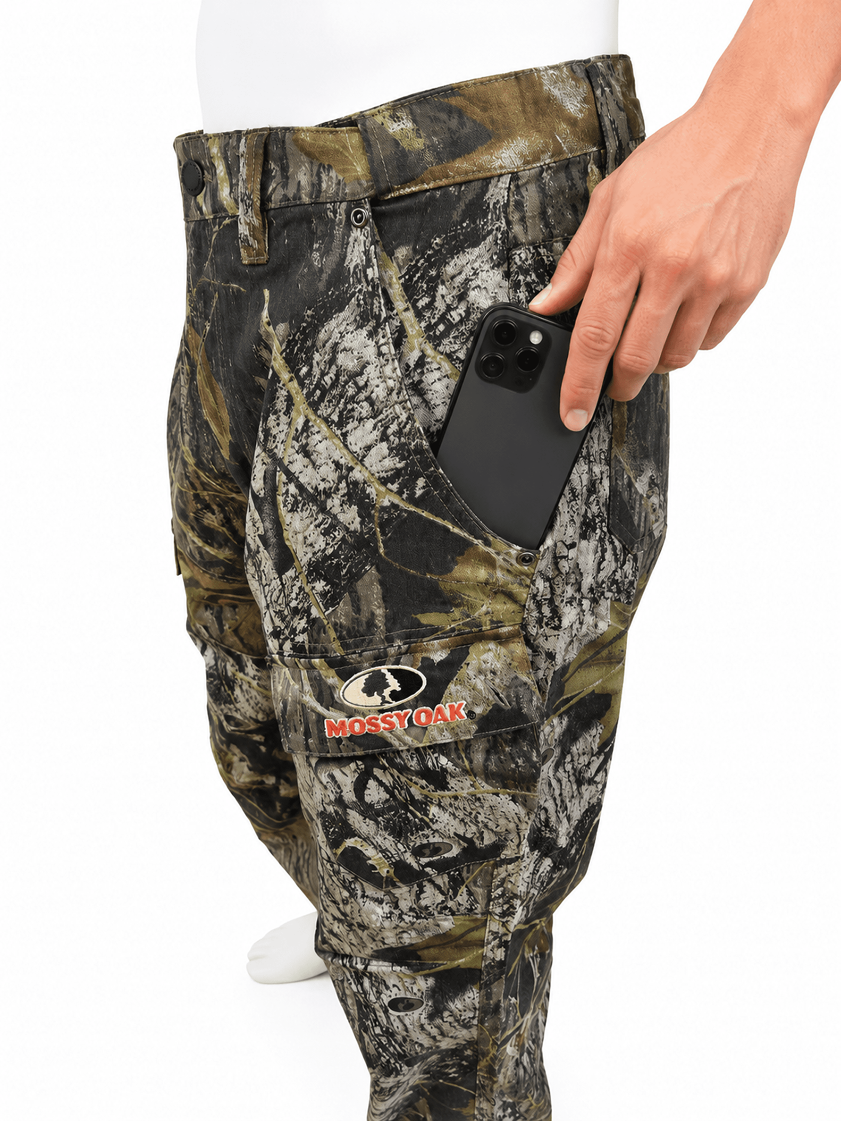 Mossy Oak New Break Up MENS 6-Pocket Cargo Pant Size S
