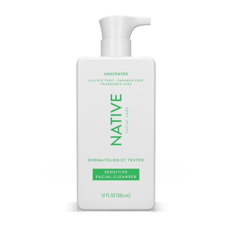 Native Sensitive Facial Cleanser, Unscented photo 2