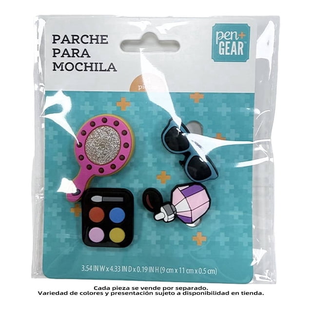 Parche Pen + Gear Para Mochila Belleza 4 Pines