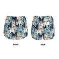 thumbnail image 5 of Lsque Butterflys Printed Women's Running Shorts with Liner Pockets,Elastic Quick Dry Workout Athletic Gym Yoga Shorts,Womens High Waist Shorts-XX-Large, 5 of 9