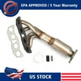 thumbnail image 3 of For 2005-2012 Nissan Frontier 2.5L Manifold Catalytic Converter with Gaskets US, 3 of 9