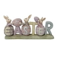 thumbnail image 2 of Estatua de Pascua de Resina Sunnimix Conejo de Pascua Decoraciones de Primavera, 2 of 8