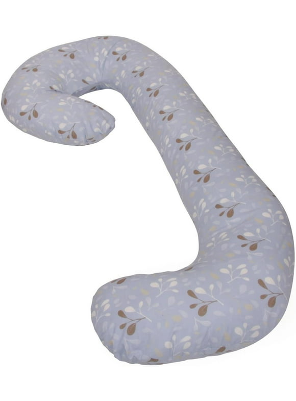 Leachco Snoogle Chic Replacement Cover with Zipper for Easy Use - Delicate Branch Blue